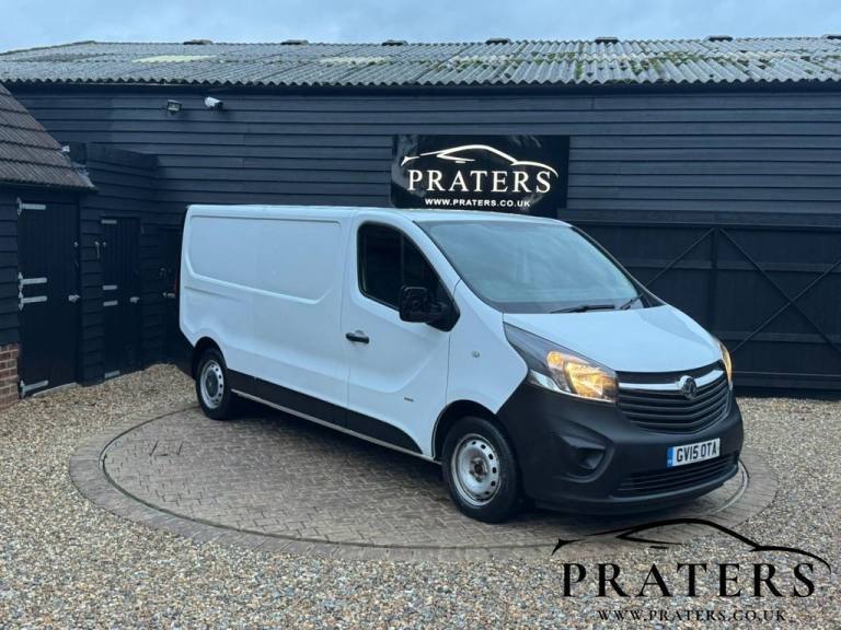 2015 Vauxhall Vivaro 2900 1.6CDTI BiTurbo 120PS ecoFLEX H1 Van PANEL VAN DIESEL Manual