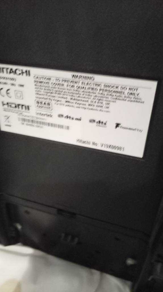  Hitachi 58 Inch Smart 4K UHD LED TV with HDR