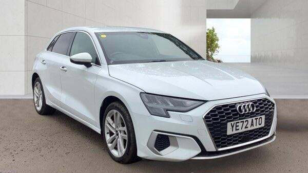 2022 Audi A3 1.4 TFSIe 40 Sport Sportback S Tronic Euro 6 (s/s) 5dr 13kWh HATCHBACK Petrol/Electr...