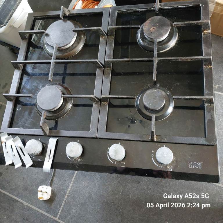 Cooke and Lewis 60cm Gas hob