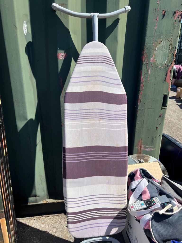 Striped Ironing Board – Good Working Order
