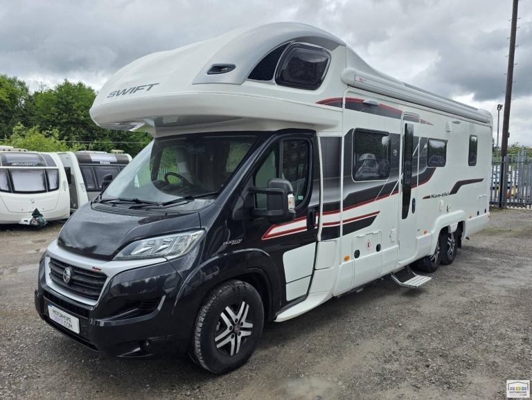 2018 Swift Kon-Tiki 669 Island Bed 6 Berth 4 Belt Motorhome For Sale