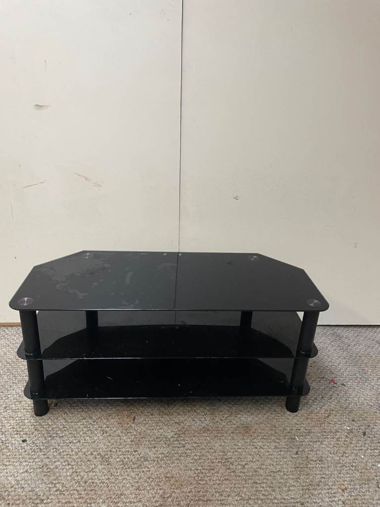 Black TV Stand