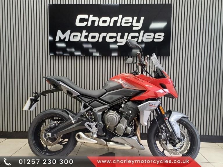 2022 Triumph Tiger 660 Sport adventure tourer 4835 miles