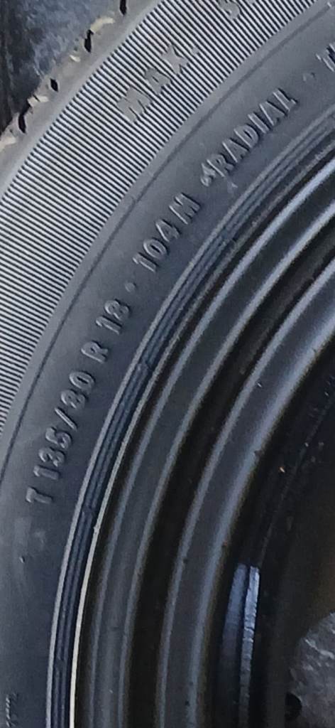 Vauxhall Grandland Space Saver Wheel 