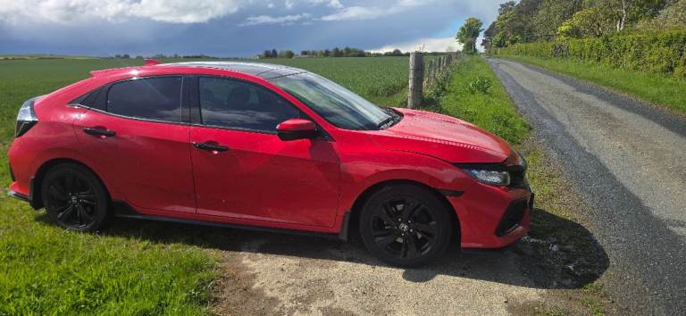 2018 Honda Civic Sport + plus Rallye Red 