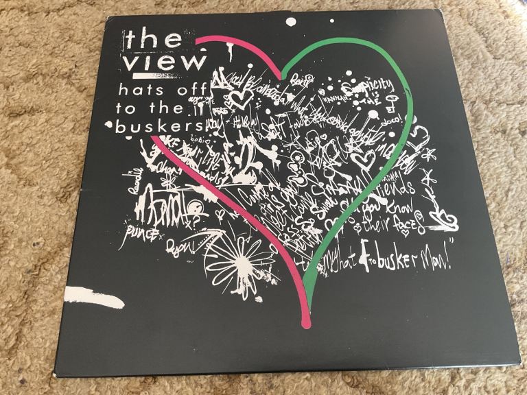 THE VIEW - HATS OFF TO THE BUSKERS LP CLEAR VINYL REISSUE ROCK