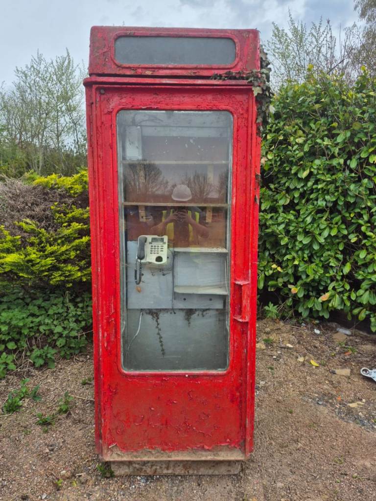 Vintage telephone box for sale