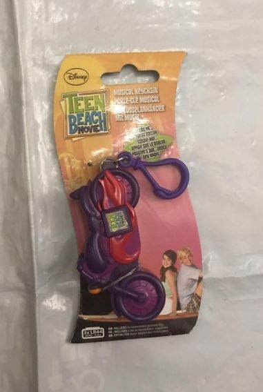 Disney teen beach movie musical keychain