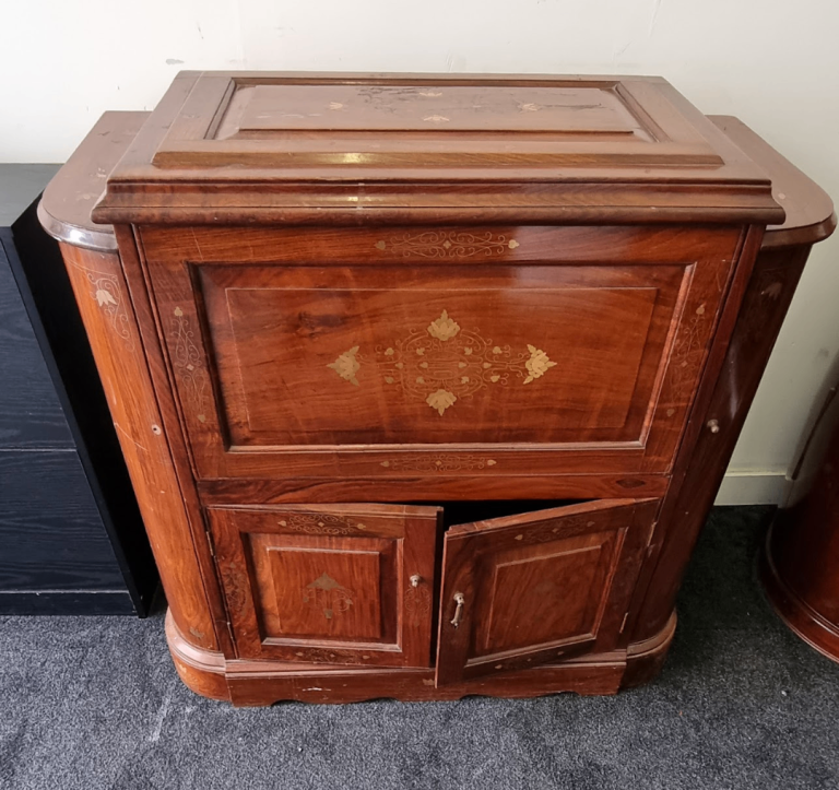 Antique Wine Storage Unit