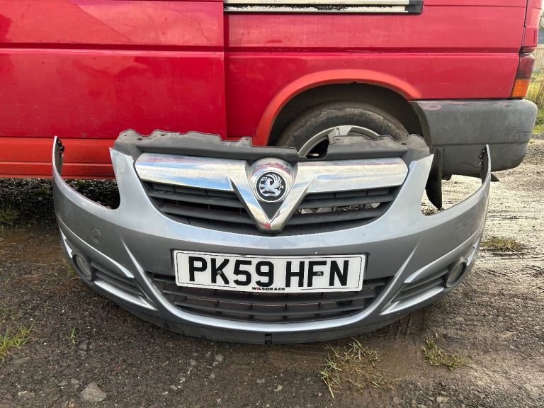 Vauxhall Corsa D Bumper Complete 2006-2010 Paint Code Z163