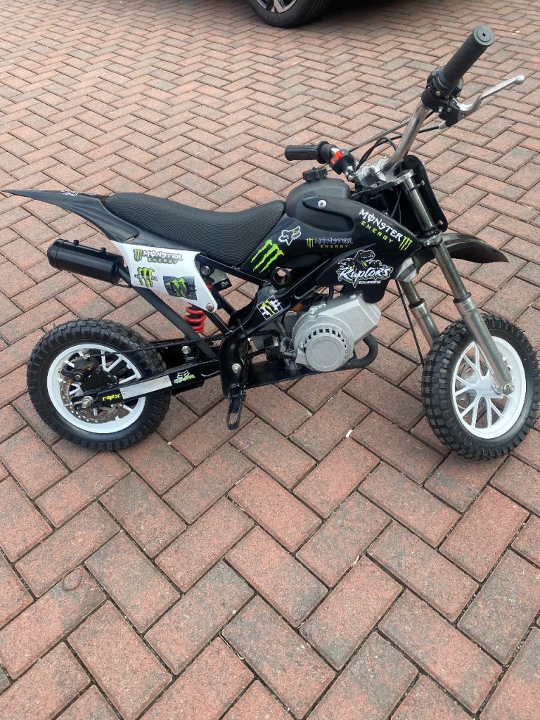 Kids dirtbike 10” wheel 19” seat height NEW ENGINE automatic 