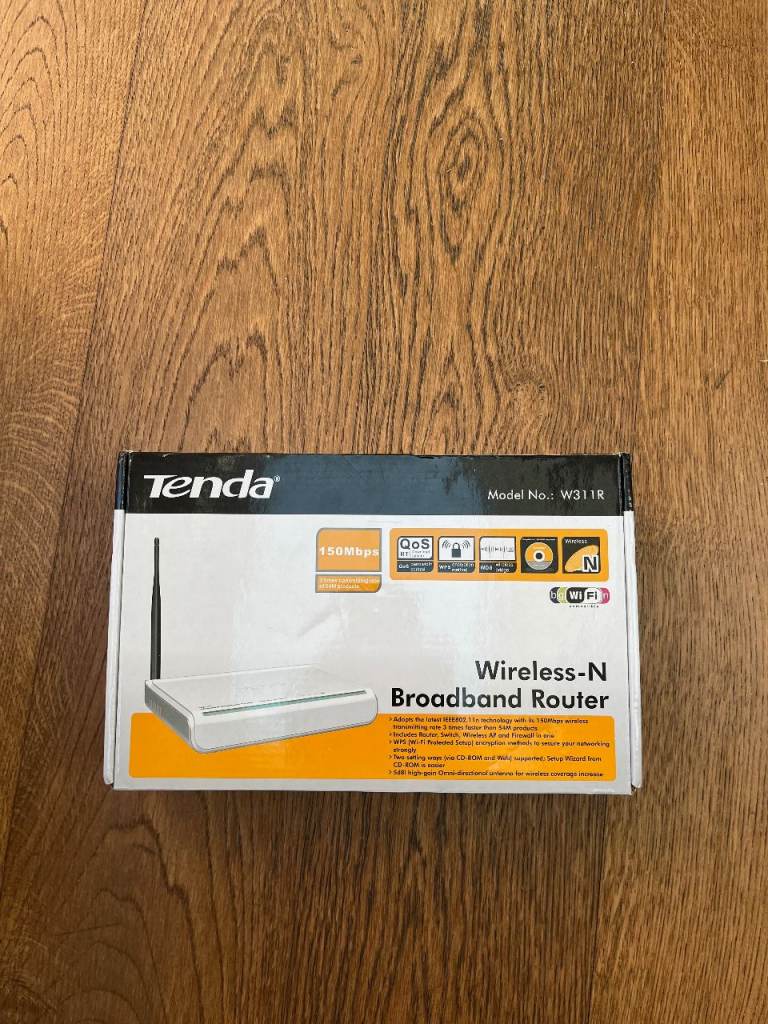 Tenda W211R Wireless-N Broadband Router – Brand New in Box