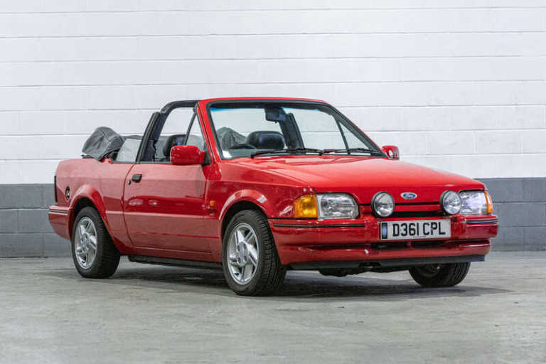  Ford ESCORT XR3I CONVERTIBLE Manual