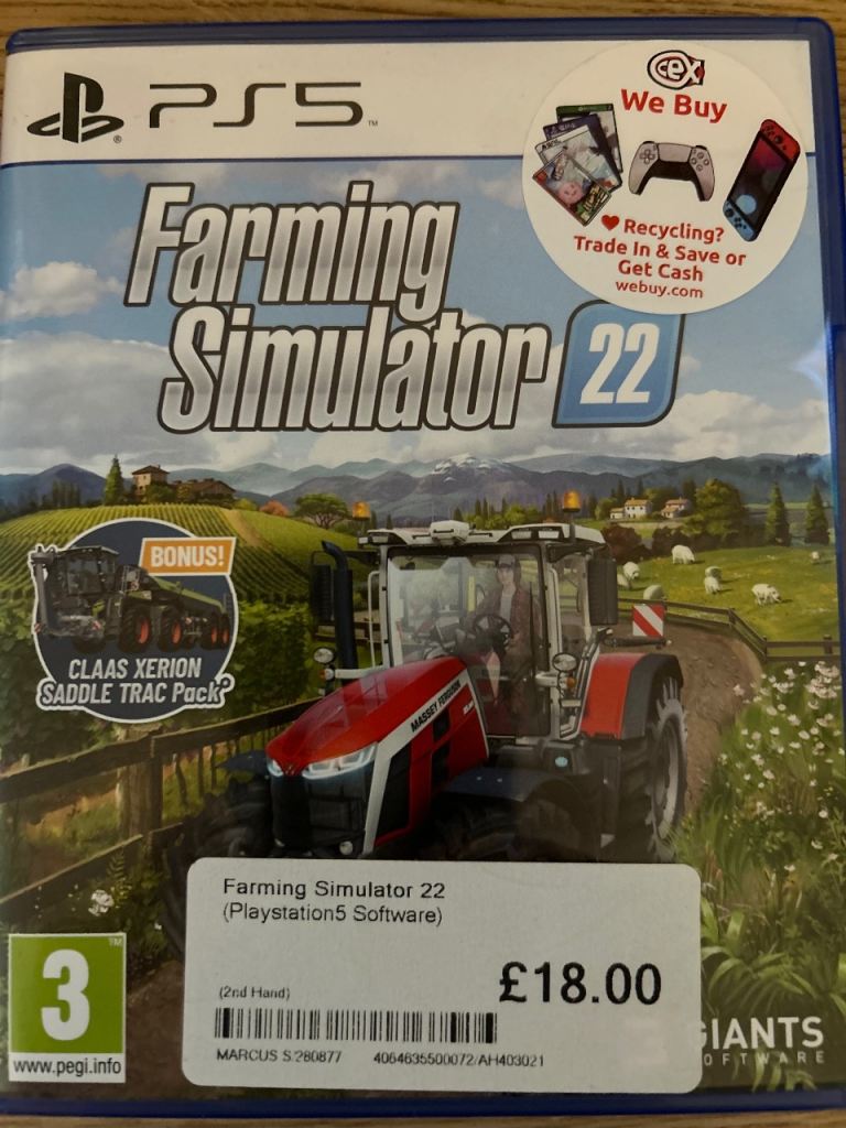 PS5 - Farming simulator 