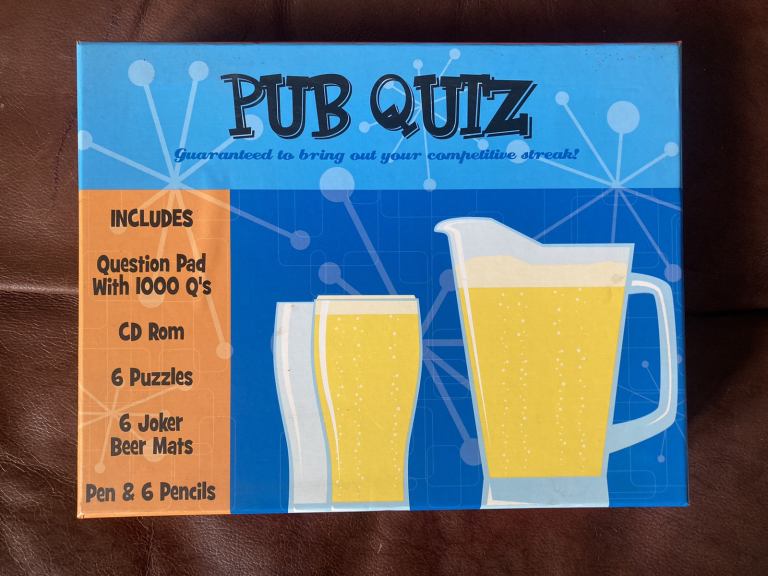 Pub quiz with CD rom
