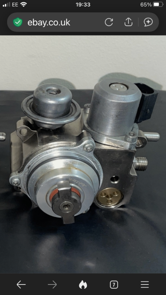 Mini Cooper s high pressure fuel pump for sale 