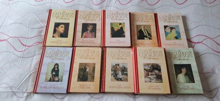 10 Catherine Cookson hardback Books– excellent Condition