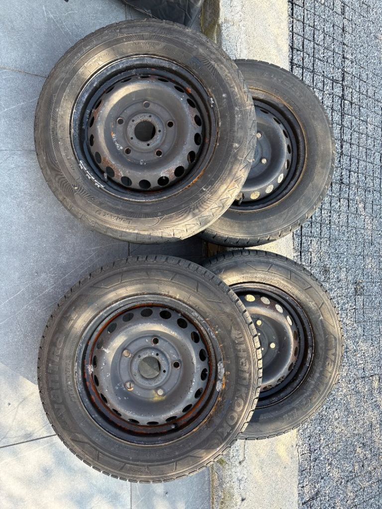 Ford transit custom steel wheels 