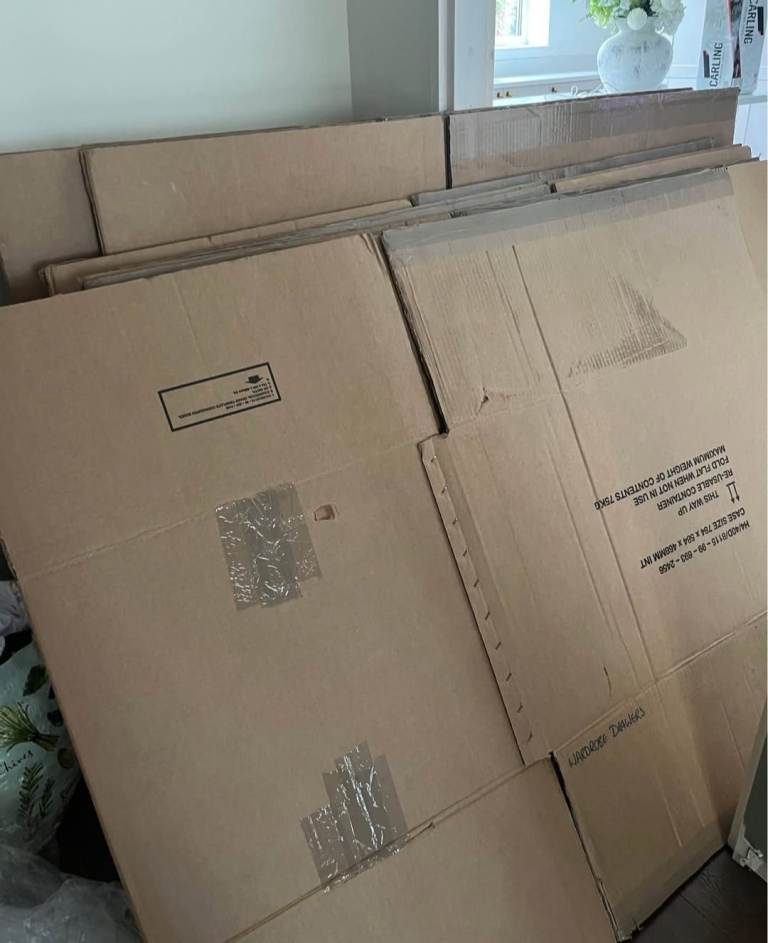 Moving cardboard boxes ideal for house move storage or shipping cargo xxl