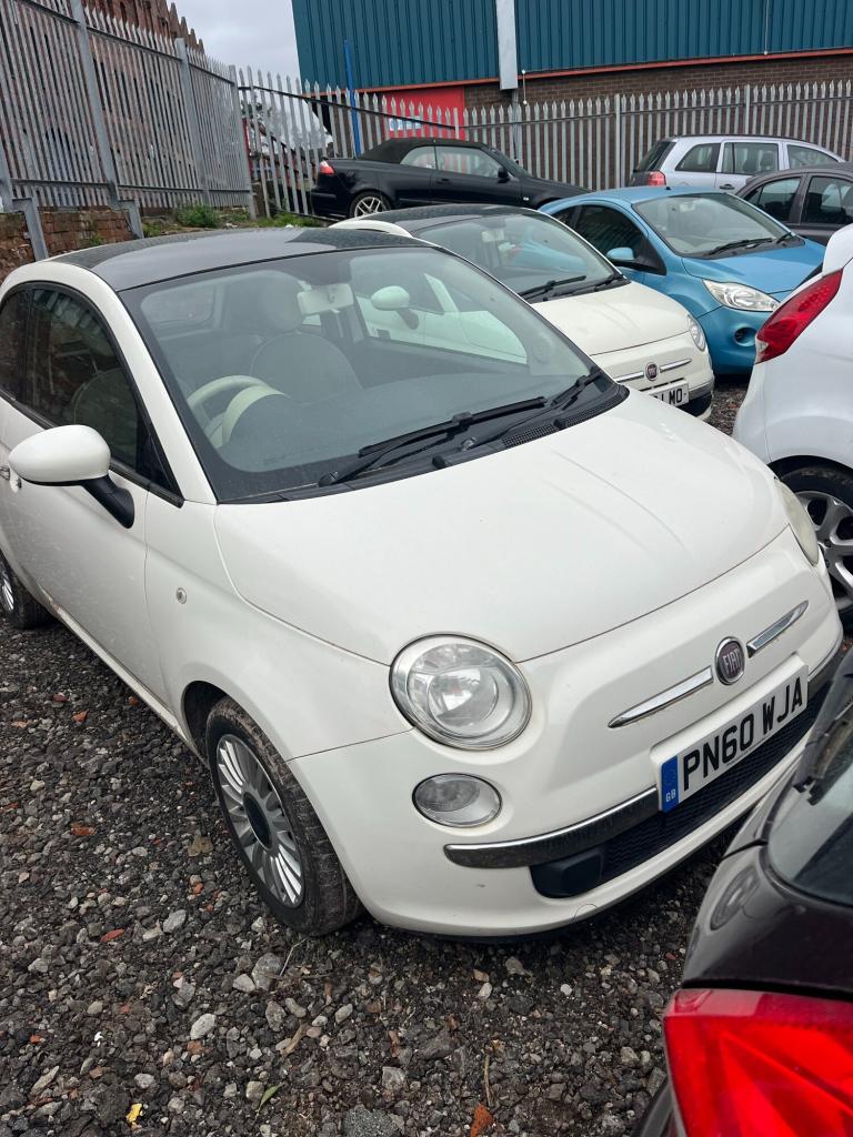 2010 Fiat 500 1.2 Lounge 3dr [Start Stop] HATCHBACK Petrol Manual