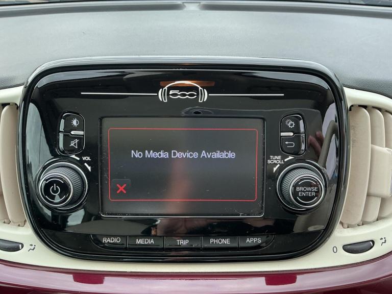 2018 Fiat 500 1.2 Lounge Hatchback 3dr Petrol Manual Euro 6 (s/s) (69 bhp) HATCHBACK Petrol Manual