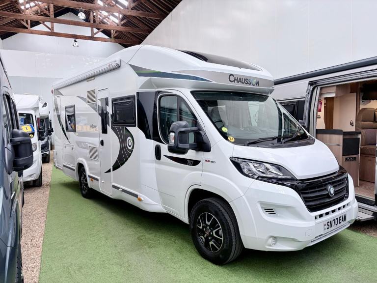 CHAUSSON WELCOME / 757 / 4 BERTH / 3500KG SINGLE BEDS / 2020 70 REG MOTORHOME 