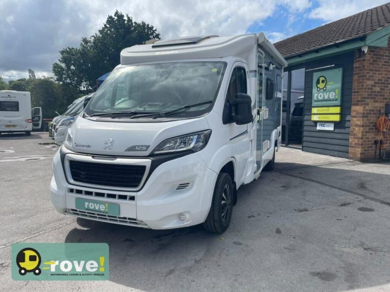 Elddis Accordo 125 3 berth 4 belt end garage motorhome