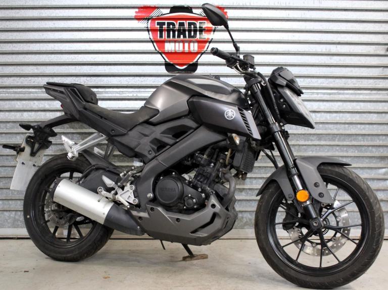 2016 16 YAMAHA MT 125 ABS GREY NAKED TRADE SALE LEARNER LEGAL 12K NEW MOT MT125