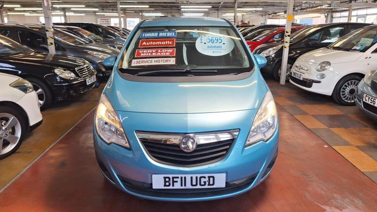 2011 Vauxhall Meriva 1.7 CDTi Diesel Exclusiv Automatic 5-Door From £4,895 + Retail Package MPV D...