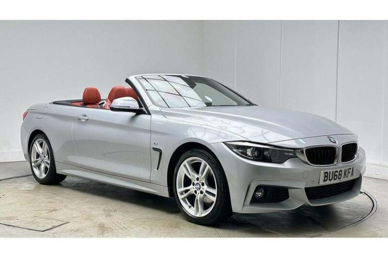 2018 BMW 4 Series 2.0 420d M Sport Convertible 2dr Diesel Manual Euro 6 (s/s) (190 ps) Convertibl...