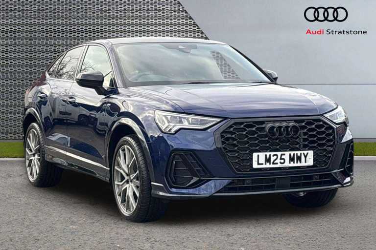 2025 Audi Q3 35 TFSI Black Edition 5dr S Tronic [20 Alloy] SUV Petrol Automatic