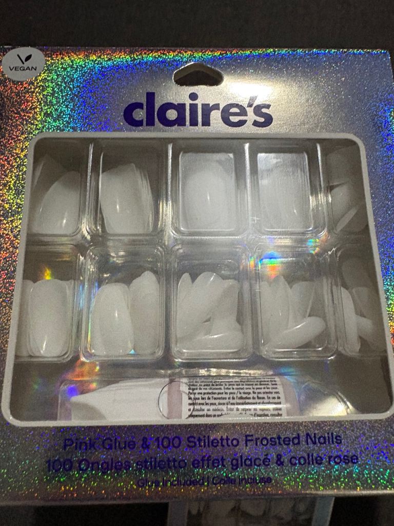 Claire’s 100 stiletto nail sets 