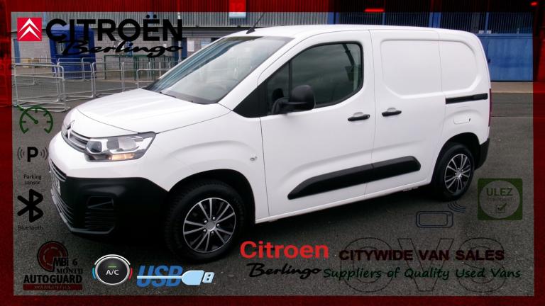 2019 Citroen Berlingo 1.6 BlueHDi 650Kg Enterprise 75ps NO VAT PANEL VAN Diesel Manual