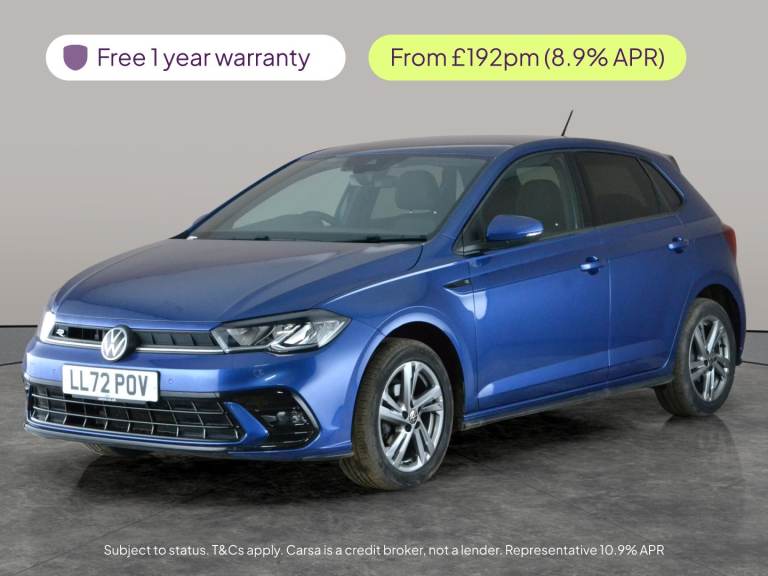 2022 Volkswagen Polo 1.0 TSI R-Line Hatchback 5dr Petrol Manual Euro 6 (s/s) (95 ps) - LIGHT AND ...