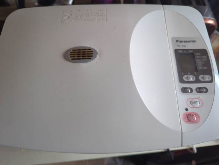 Panasonic bread maker machine