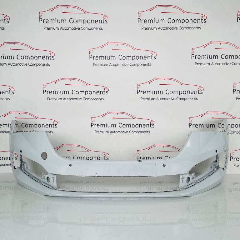 Skoda Scala Front Bumper Skin Genuine White 2019 - 2023 [aj156]