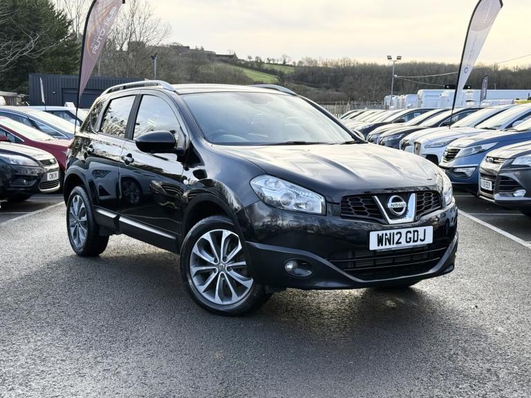 2012 Nissan Qashqai Tekna 1.6 Diesel DCI Manual 5 Door SUV In Black