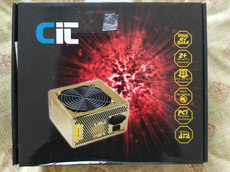 image for Power supply ATX for computer 500 Watt New Original Quality Item