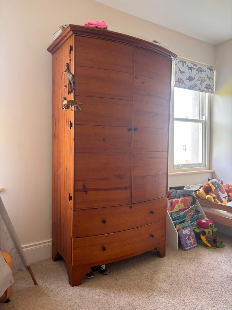 Solid pine wardrobe (nearest offer)