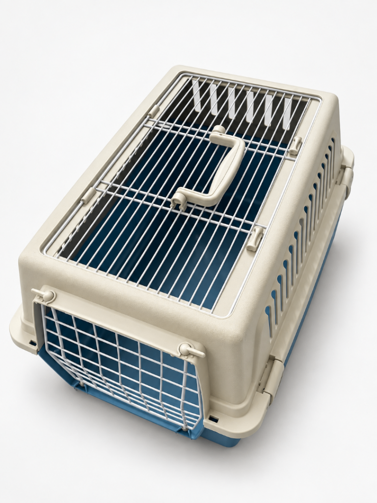 Cat / Pet Carrier Travel Crate – Top & Front Opening – Small Dog / Rabbit