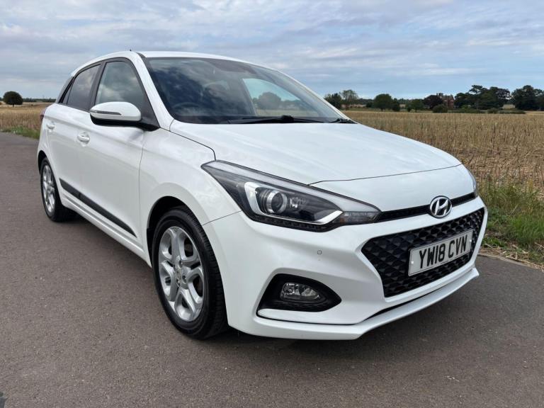 2018 Hyundai i20 1.2 Premium Nav Euro 6 (s/s) 5dr HATCHBACK Petrol Manual