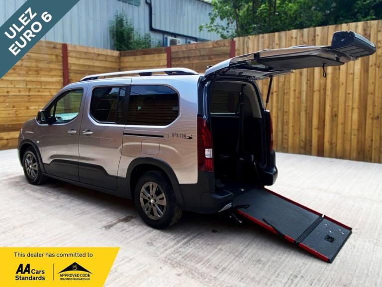 2022 Peugeot Rifter 5 Seat Auto Wheelchair Accessible Disabled Access Vehicle WAV   MPV Petrol Au...