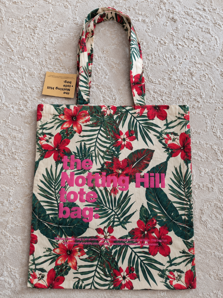 New Notting Hill Tote Bag - Floral Print, Cotton