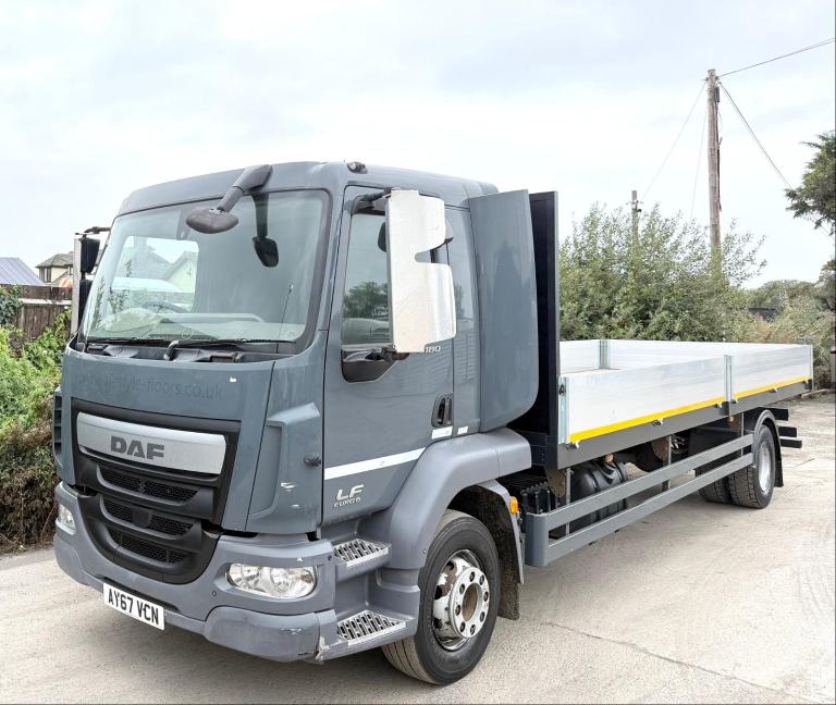 2017 DAF LF55,180 NEW BUILD ALLOY SCAFFOLD DOUBLE DROPSIDE 16 TON EURO-6 U-LEZ