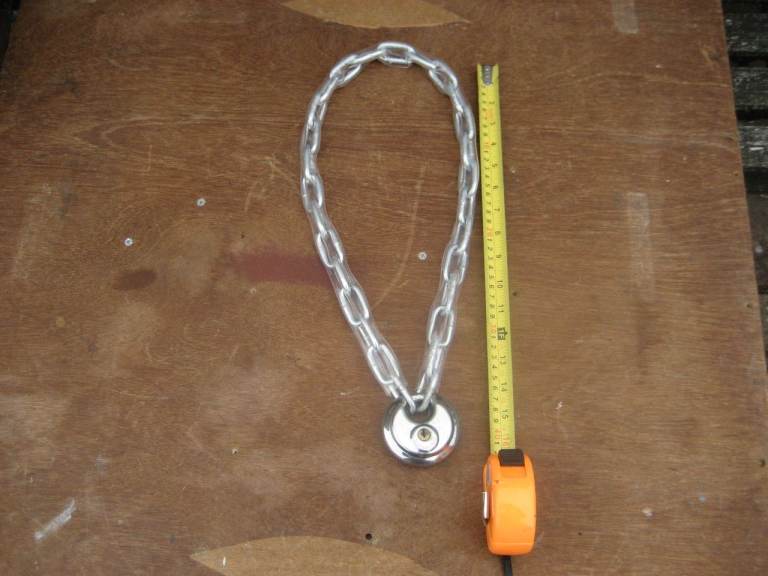 Security Chain and Padlock 