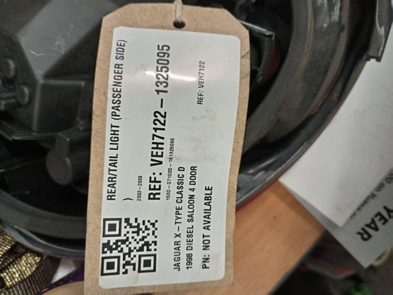 Jaguar x type 2003 2010 rear lights 