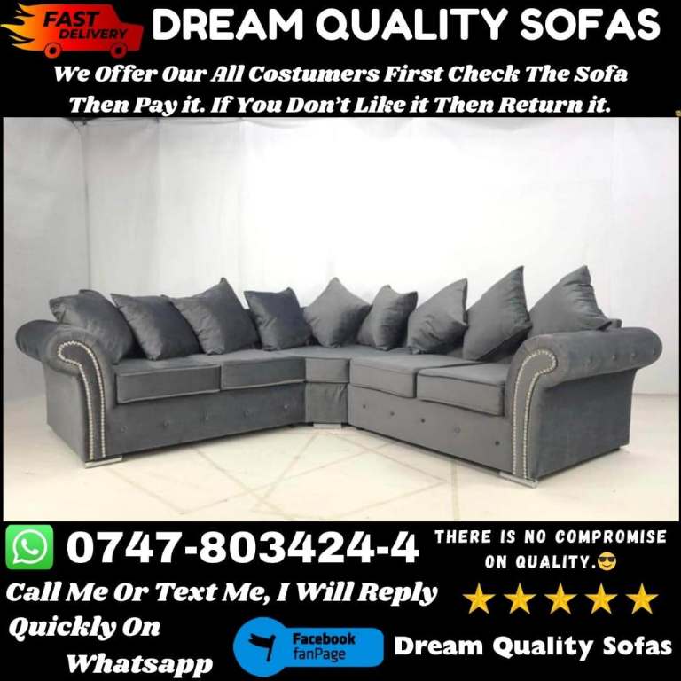 Olympia Corner Sofa or 3+2 Set – Elegant Design Meets Everyday Comfort at a Sale Price