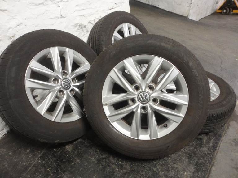 GENUINE VW CADDY HIGHLINE ALLOY WHEELS