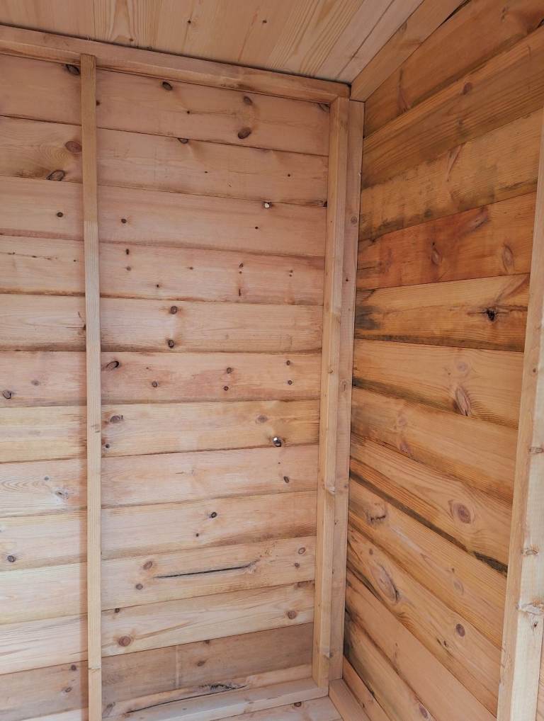 Dog Kennel Outdoor Pinelap Deluxe 4FT x 4FT Large Wooden Kennel Fully T&G 12mm